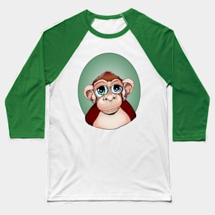 Ed the Chimp Baseball T-Shirt